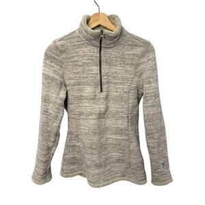 Kuhl Alaska 1/4 Zip Pullover Sweater Womens Size Small Gray Heathered